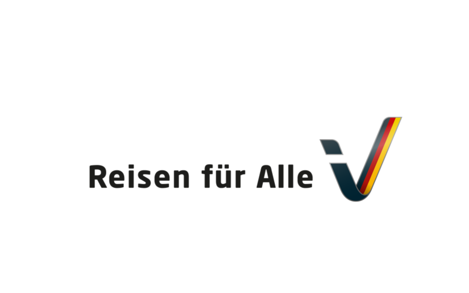 Das Logo Reisen für alle.