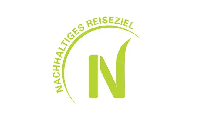 Das Logo für nachhaltiges Reiseziel.