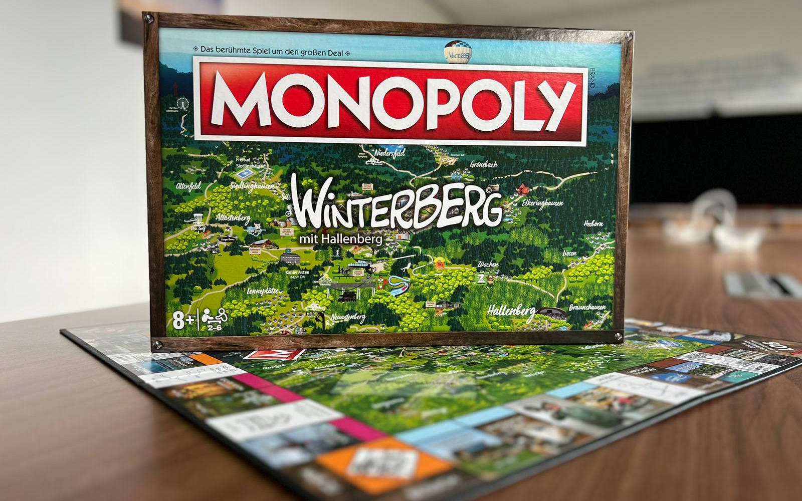 Das Winterberg Monopoly Spiel.